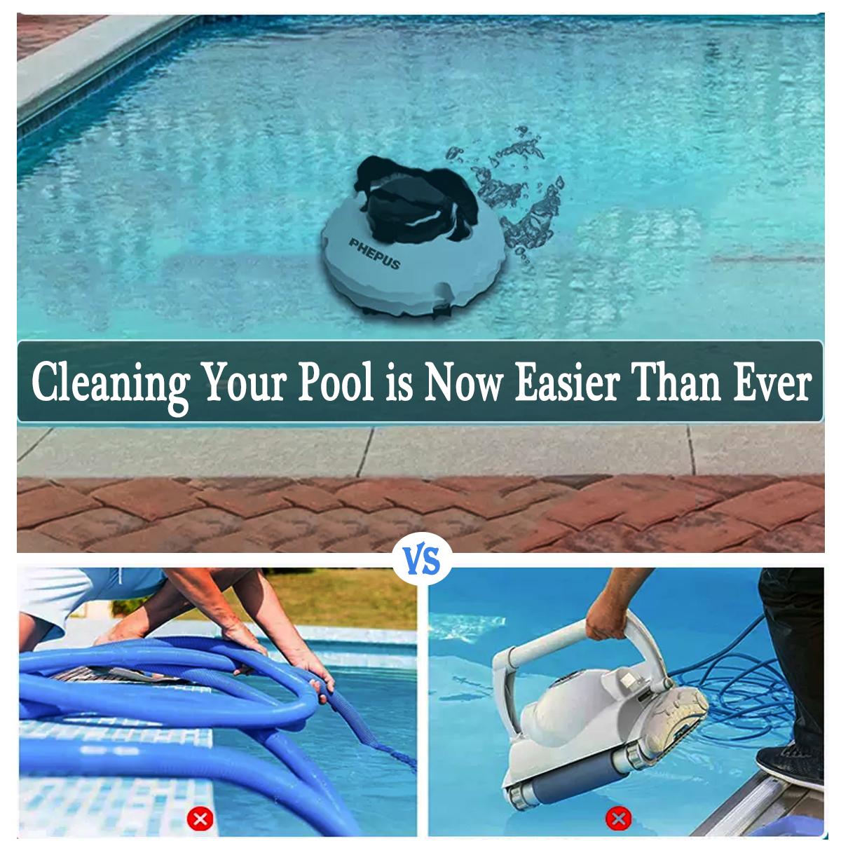 Automatic Robotic Pool Cleaner 